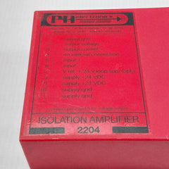 Isolation Amplifier With Base 2204 B2Bx Pr Electronics Input: 0-10V