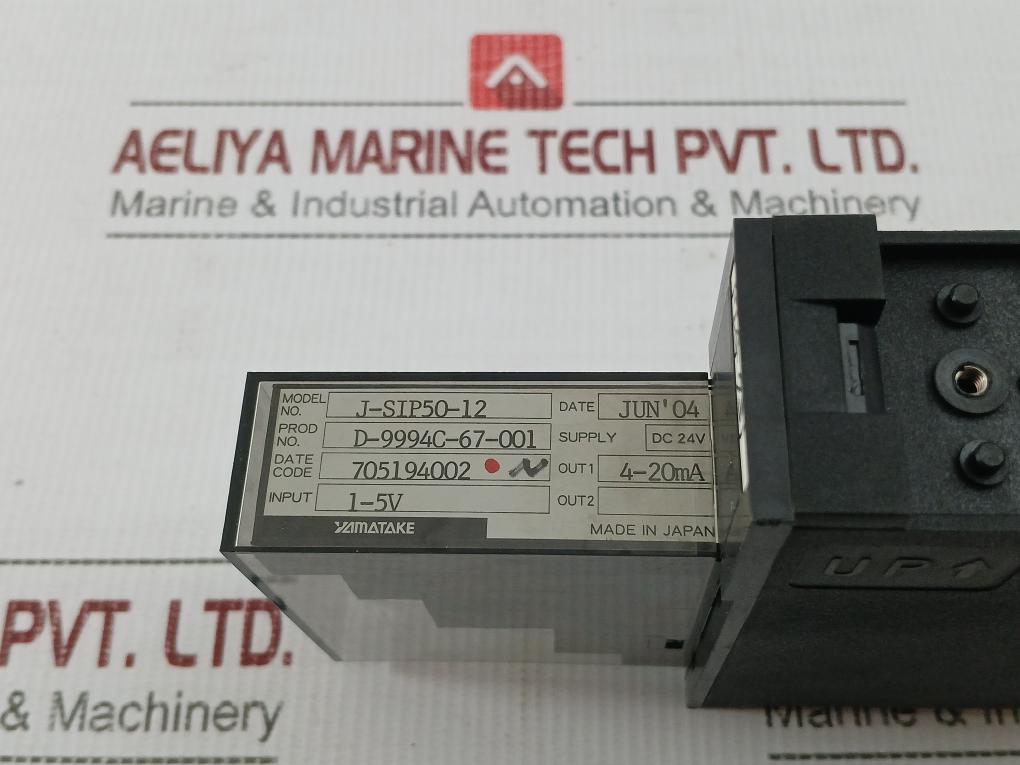 Isolator-Module-Dc24V-4-20Ma-Yamatake-J-sip50-12-209015-7