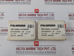 Lot of 10X Italweber 16a Ch14 Fuse 660v