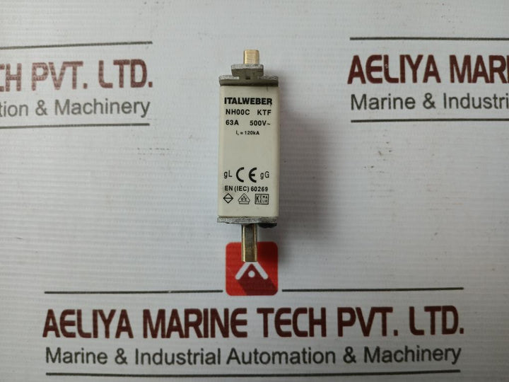 Italweber Nh00C Ktf 63?A 500?V Fuse Link