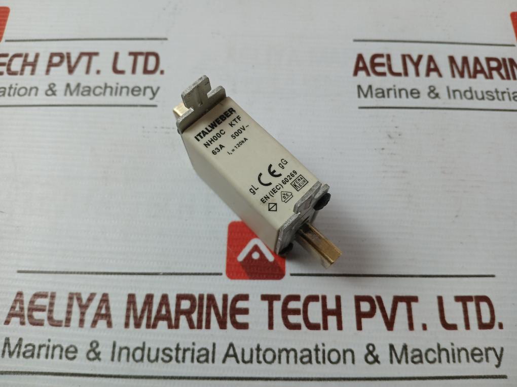 Italweber Nh00C Ktf 63 A 500 V Fuse Link
