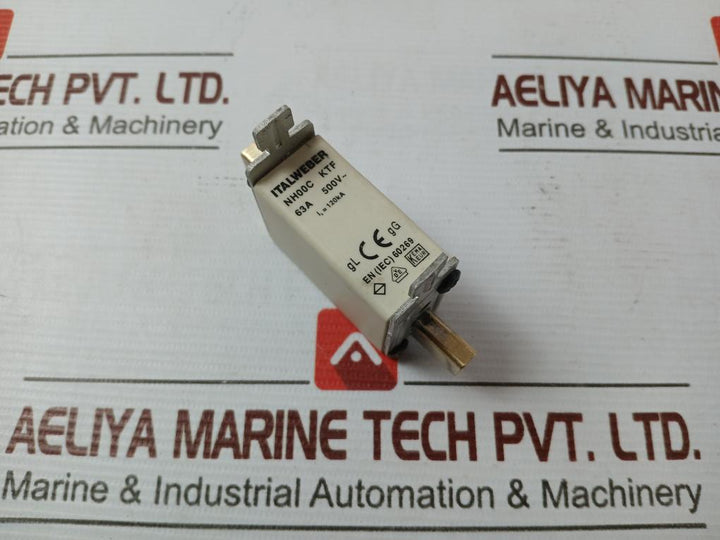 Italweber Nh00C Ktf 63?A 500?V Fuse Link