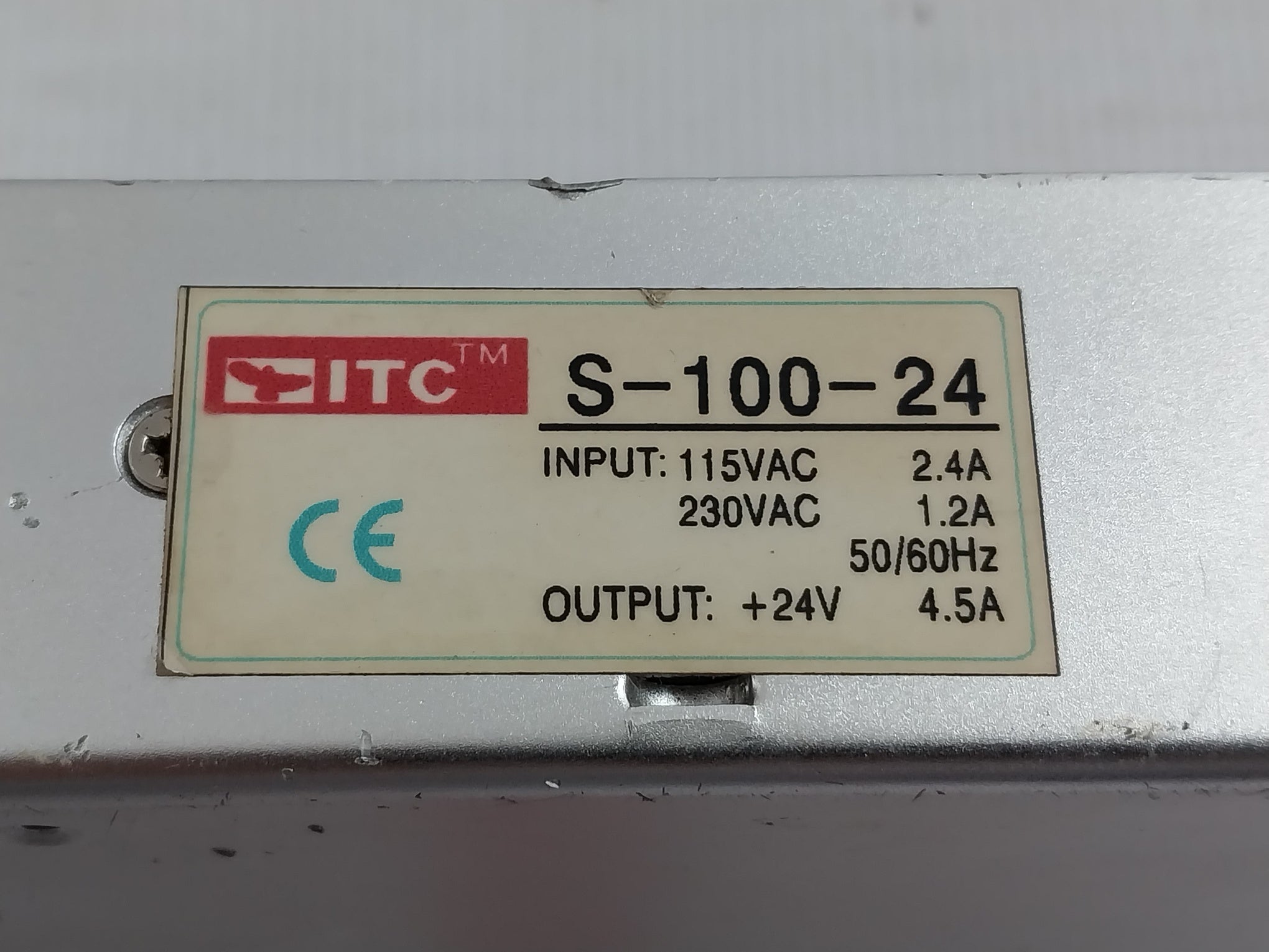 Itc S-100-24 Switching Power Supply 110V 220V