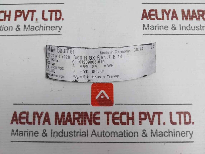 Itd 20 A 4 Incremental Encoder Baumer 8-30V Dc
