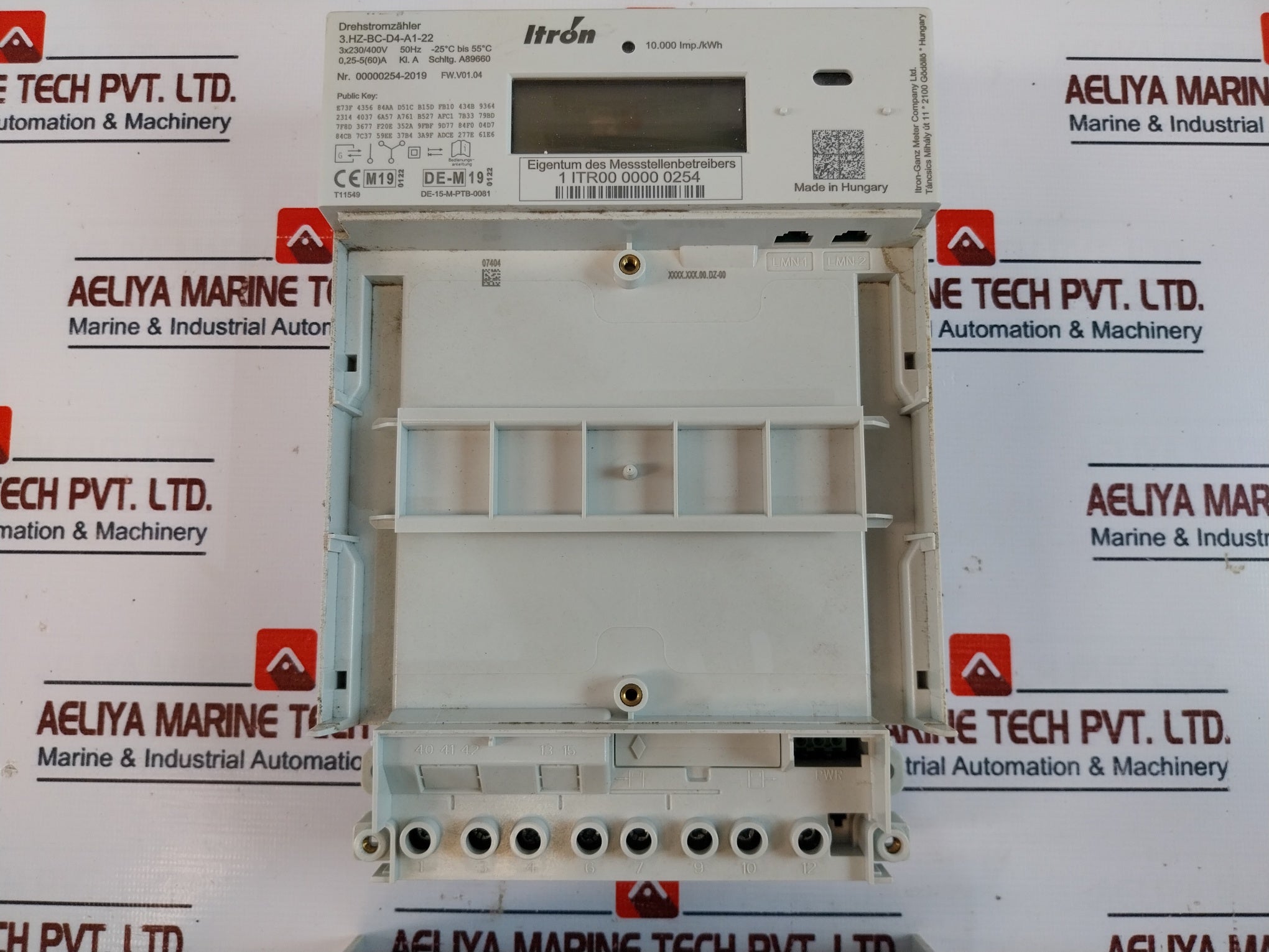 Itron 3.Hz-bc-d4-a1-22 Three-phase Meter 10,000 Imp./Kwh