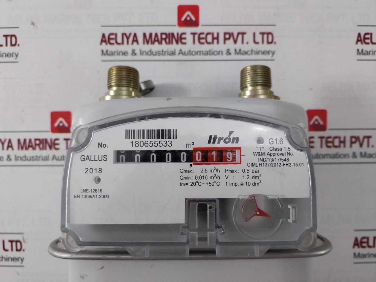 Itron G1.6 Flow Meter Lne-12616 180655533