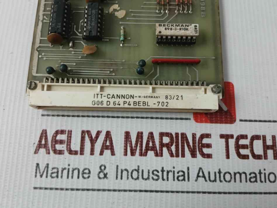 Itt-cannon G06 D 64 P4 Bebl-702 Pcb Card