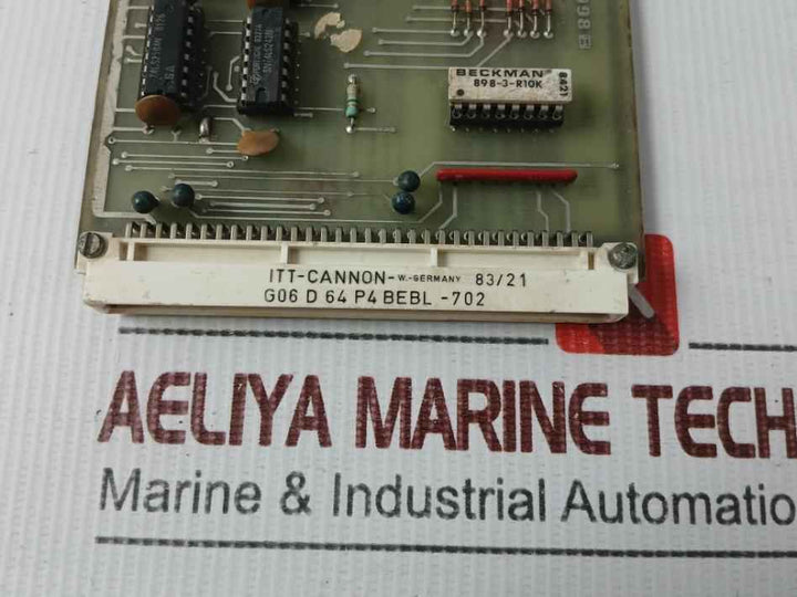 Itt-cannon G06 D 64 P4 Bebl-702 Pcb Card