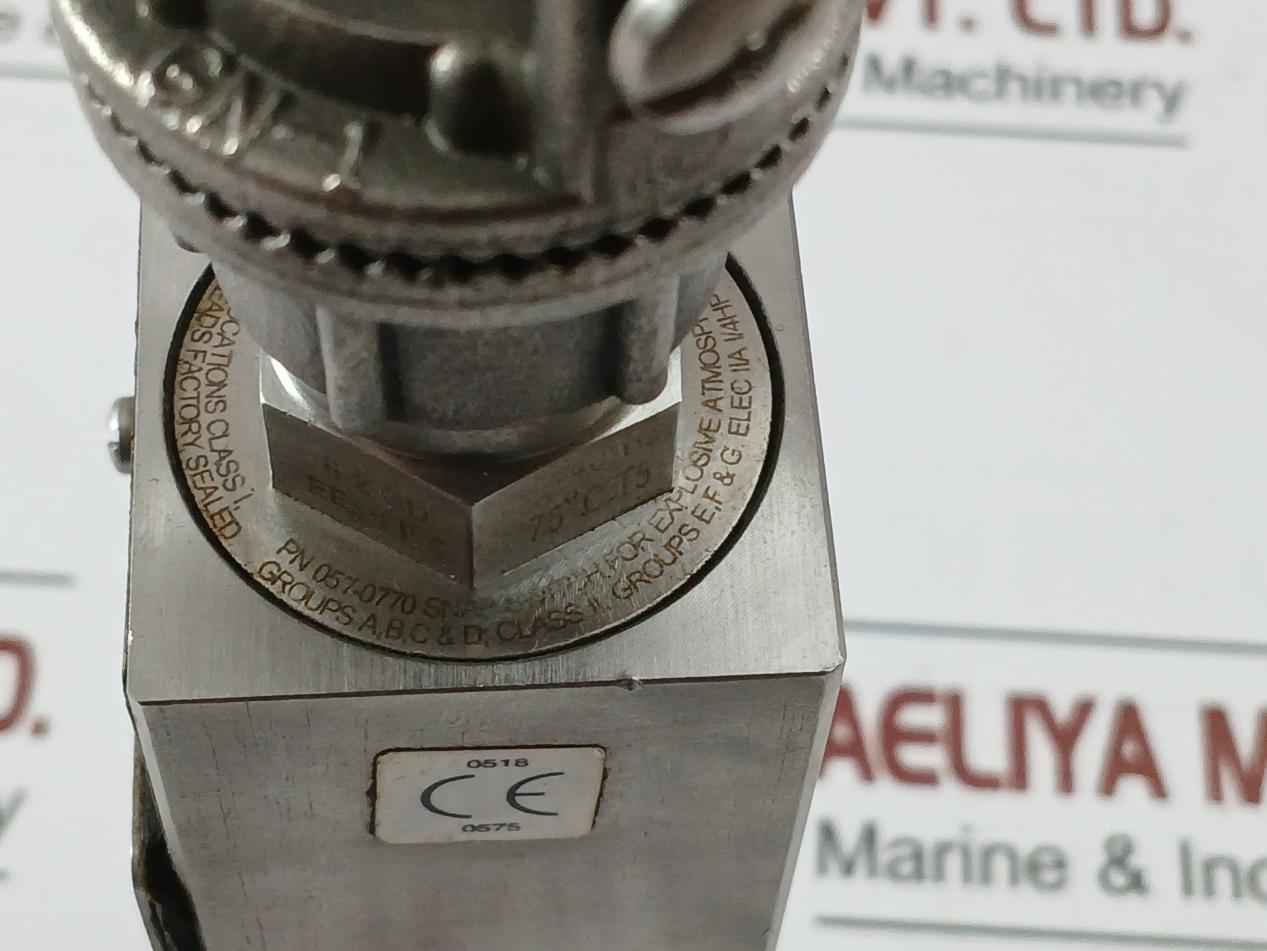 Itt 232P43C6Ehnr Adjustable Pressure Switch 7500 Psig -40 To 75°C T5