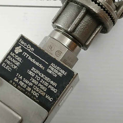 Itt 232P43C6Ehnr Adjustable Pressure Switch 7500 Psig -40 To 75°C T5
