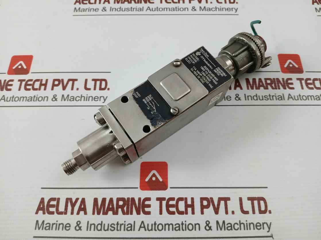 Itt 232P43C6Ehnr Adjustable Pressure Switch 7500 Psig -40 To 75°C T5