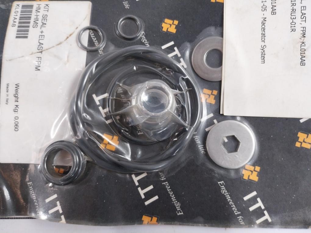 Itt Kit, Seal, Elast, Fpm, Kl01aab Kl02ab0 Bd326976 Pump Gasket Kit
