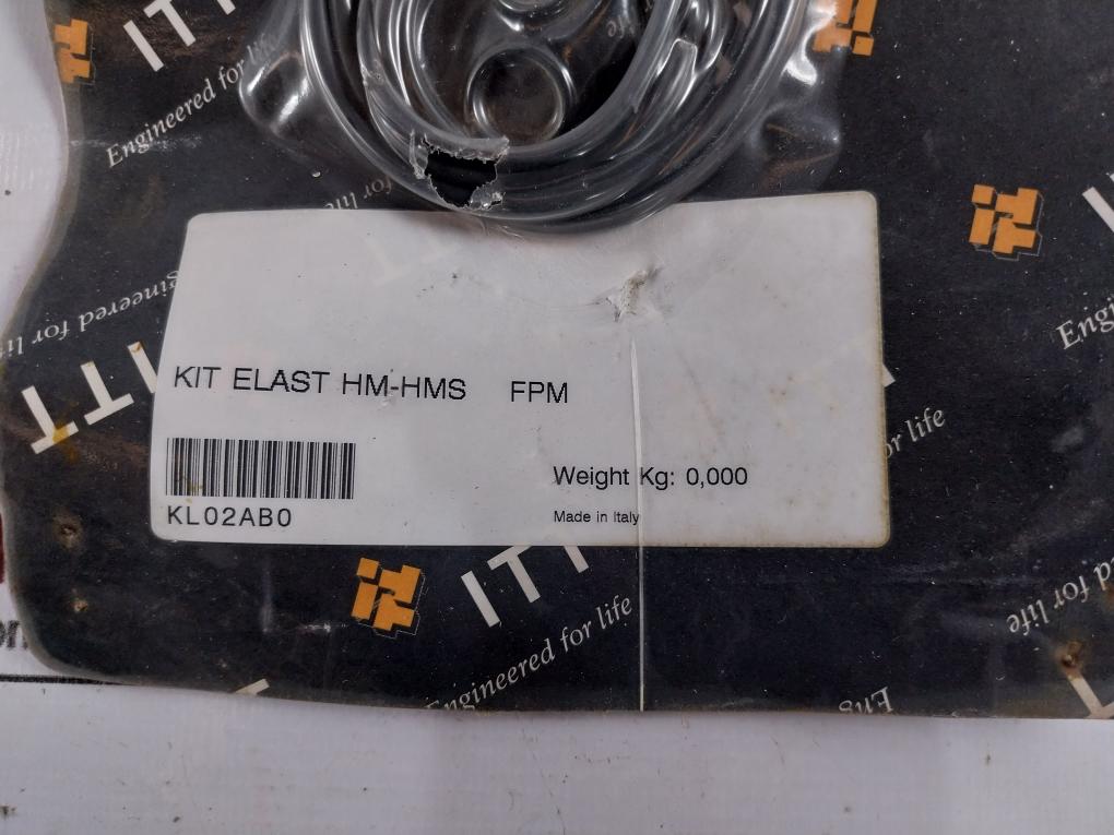 Itt Kit, Seal, Elast, Fpm, Kl01aab Kl02ab0 Bd326976 Pump Gasket Kit