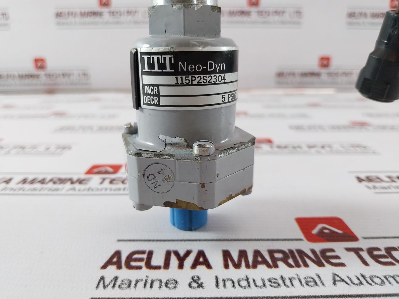 Itt Neo-dyn 115P2S2304 Pressure Switch 125/250 Vac 100Psig