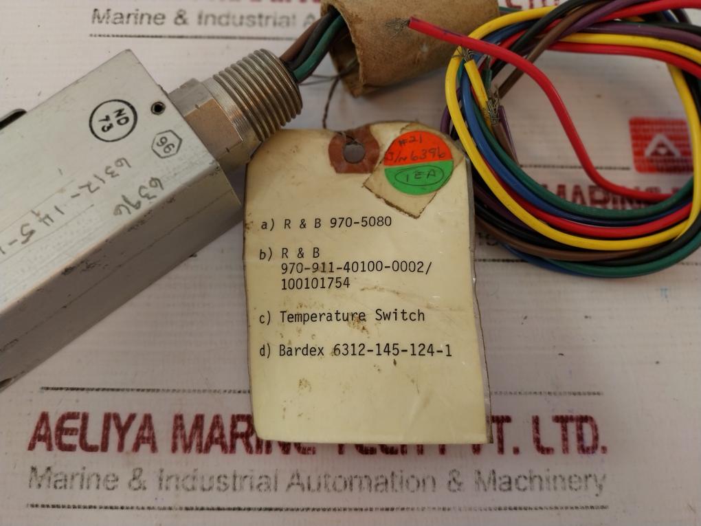 Itt Neo-dyn 132T4Hcc6 Adjustable Temperature Switch 115 To 230?F