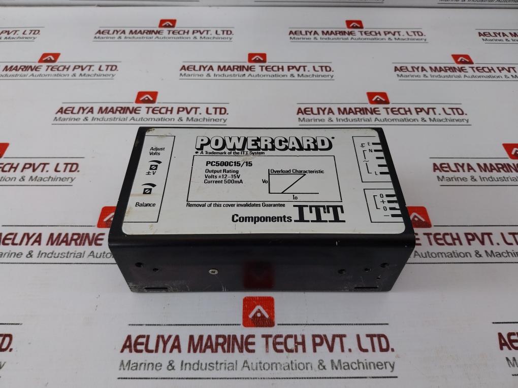 Itt Pc500c15/15 Powercard Output ±12-15v 500ma