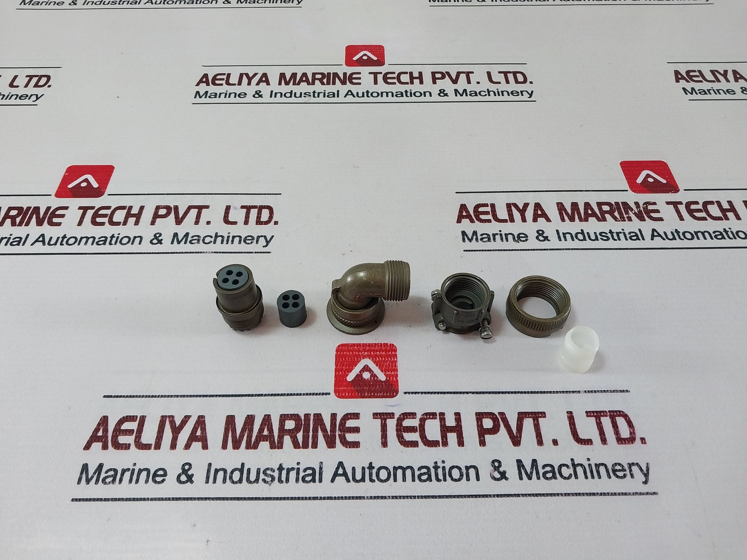 Itt Cannon Ms3108E14S-2S 4-pin Female Connector Governor Control System