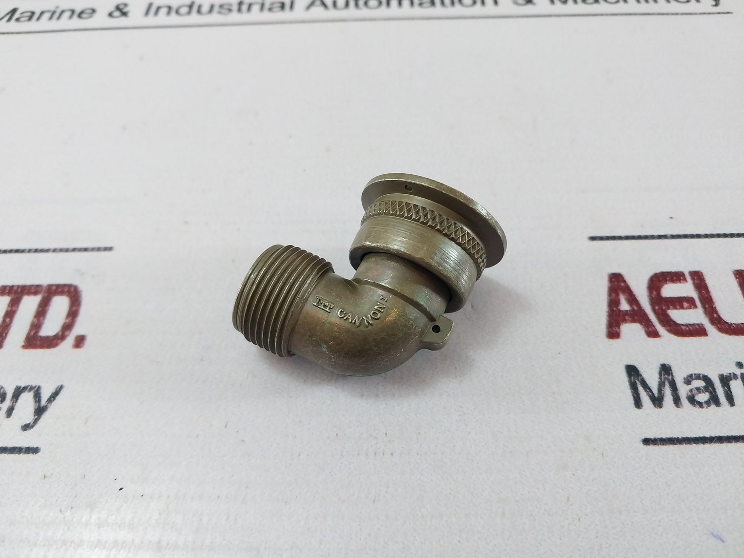 Itt Cannon Ms3108E14S-2S 4-pin Female Connector Governor Control System