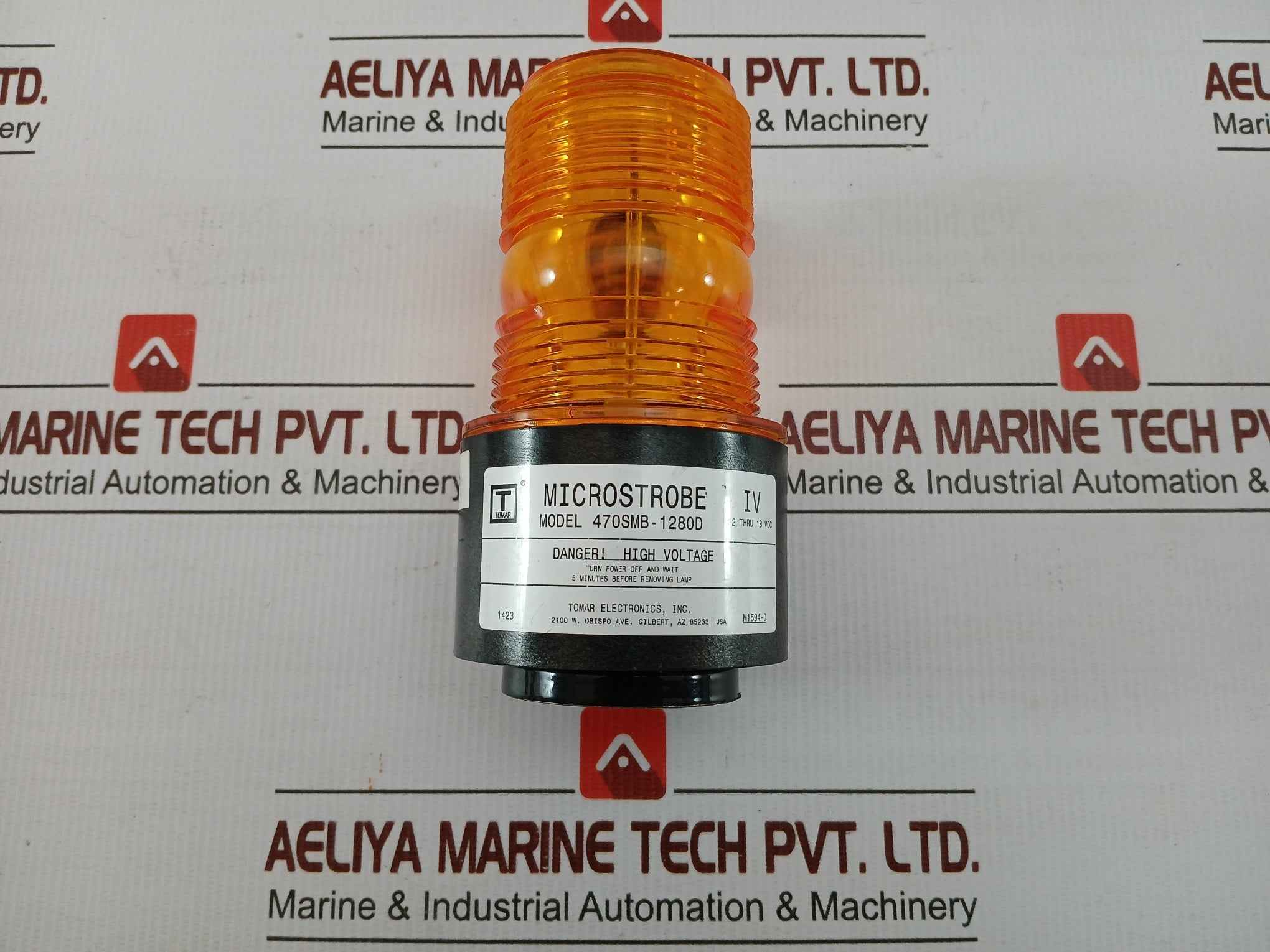 Iv Warning Strobe Light 12-18Vdc Tomar Electronics 470Smb-1280D