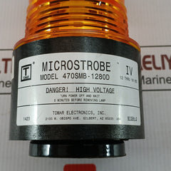 Iv Warning Strobe Light 12-18Vdc Tomar Electronics 470Smb-1280D