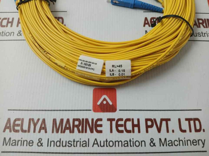 Iveonet Fiber Optic Patch Cable Ifpc-sc-sc-os1-dx-25