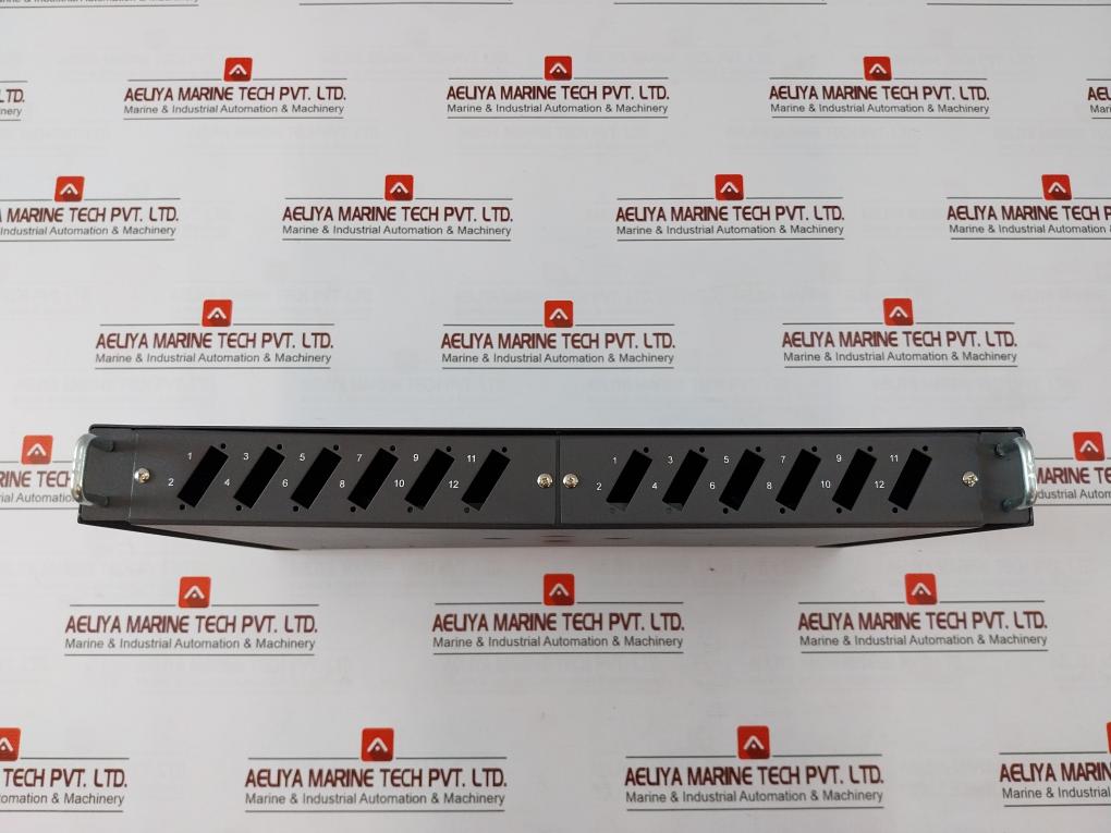 Iveonet Ifsd-24-sc-dx-ul-rm Fiber Optic Patch Panel Rack Mount W/ Adapter Plate