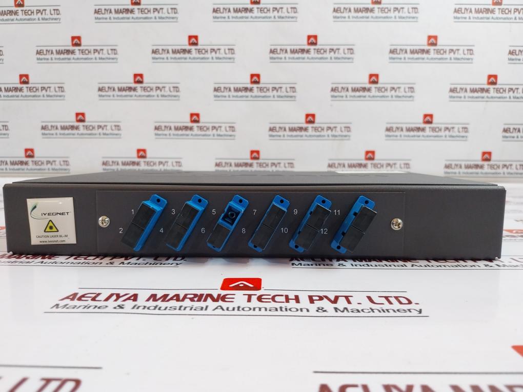 Iveonet Ilium-12-SC-DX-OS1-RM 12-Port Rack Mount Fiber Patch Panel
