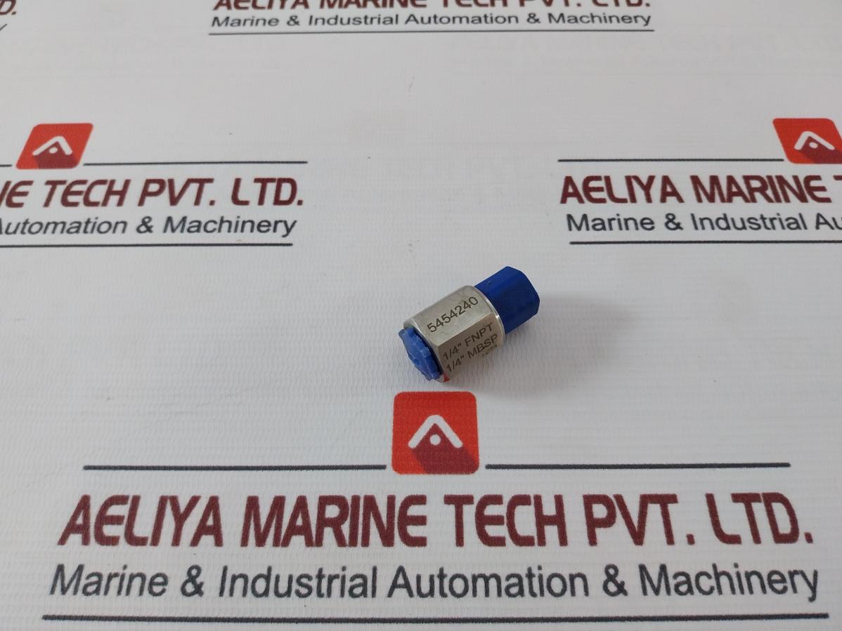 Ivi 5454240 Adapter 1/4 Inch Fnpt To 1/4 Inch Mbsp Ss 304