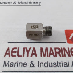 Ivi 5454240 Adapter 1/4 Inch Fnpt To 1/4 Inch Mbsp Ss 304