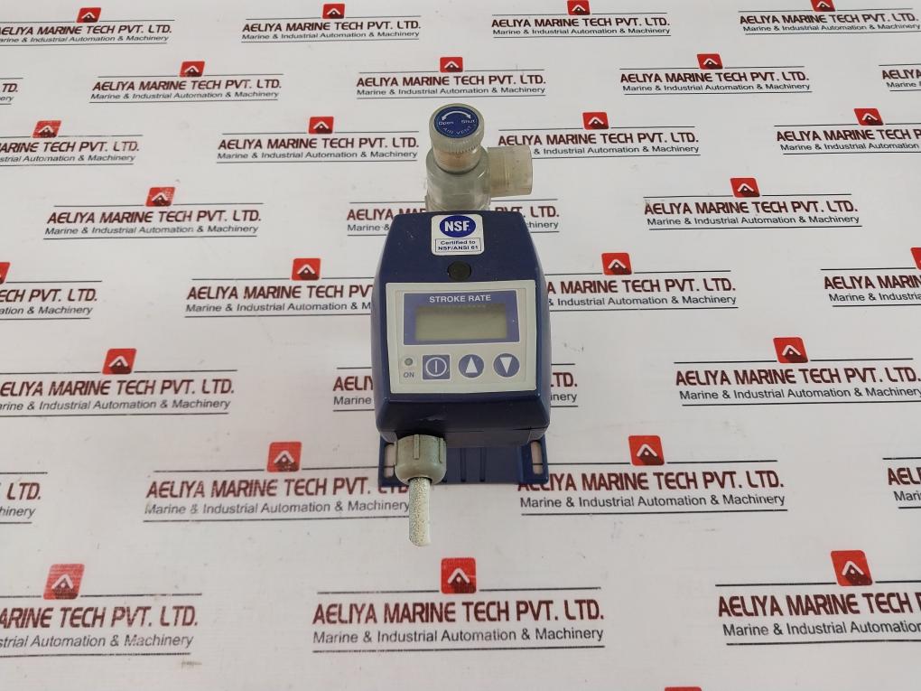 Iwaki Ezb20d1-vc Metering Pump 1.5 Gph 60 Psi 1-360 Spm