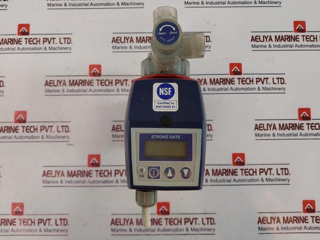 Iwaki Ezb20d1-vc Metering Pump 1.5 Gph 60 Psi 1-360 Spm