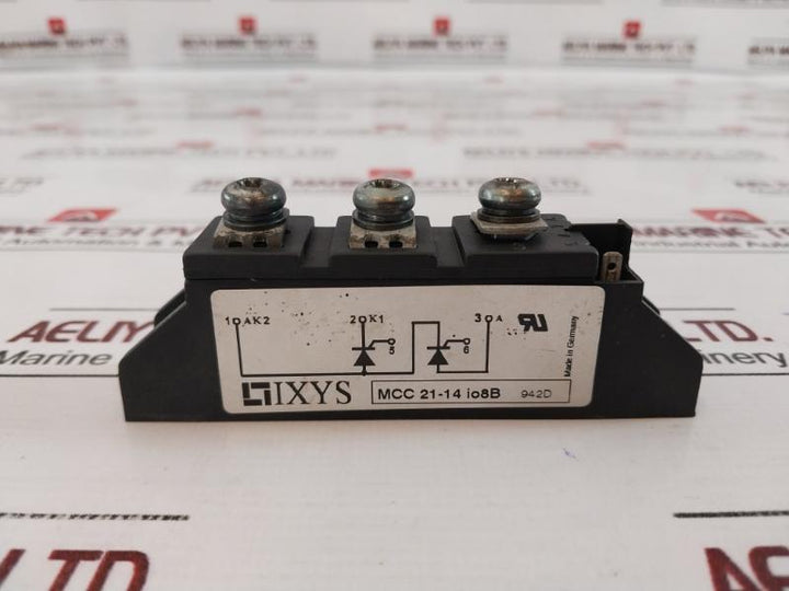 Ixys Mcc 21-14 Io8B Thyristor Power Module 942D