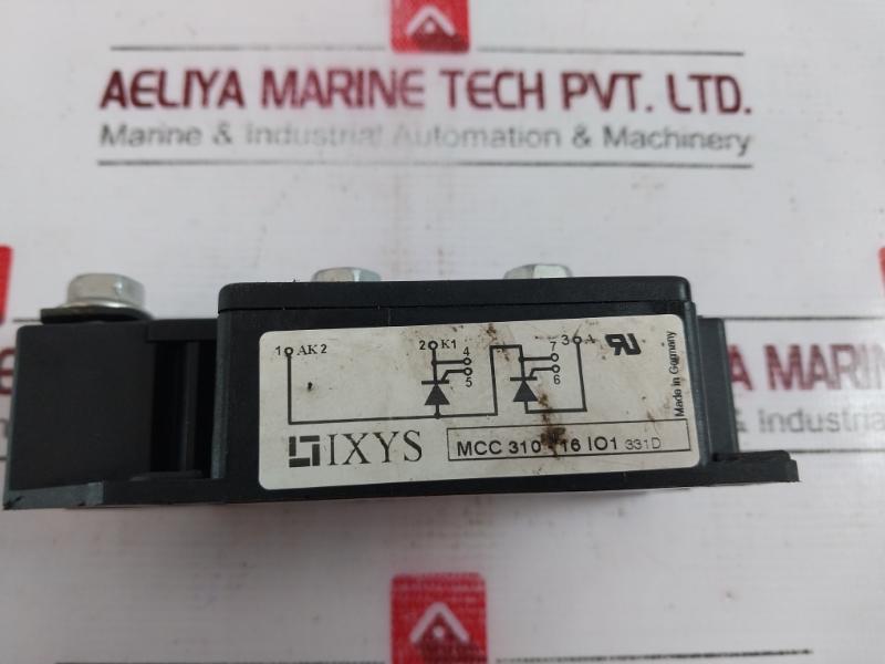 Ixys Mcc310-16io1 Discrete Semiconductor 331d Scr Module 310 Amps 1600v