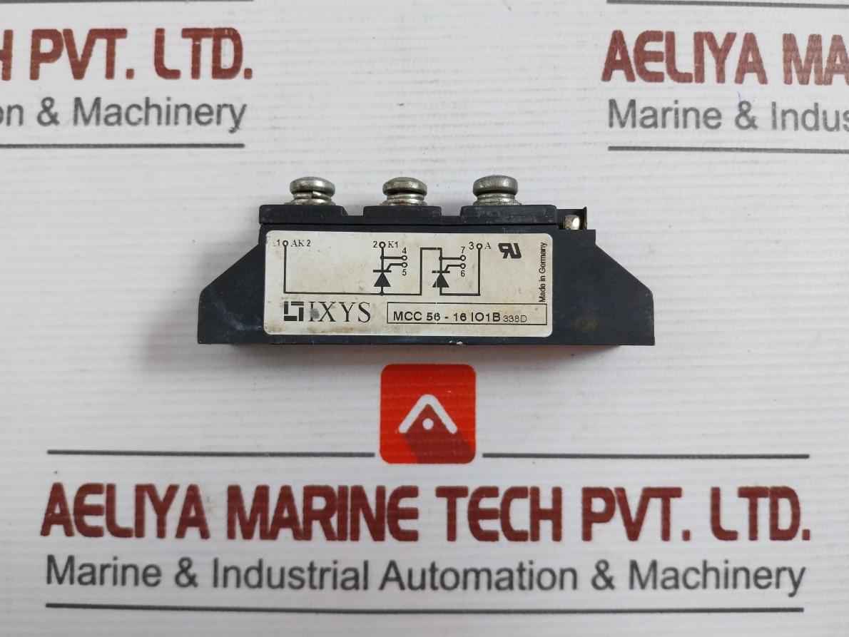 Ixys Mcc 56-16 Io1B Power Thyristor Module