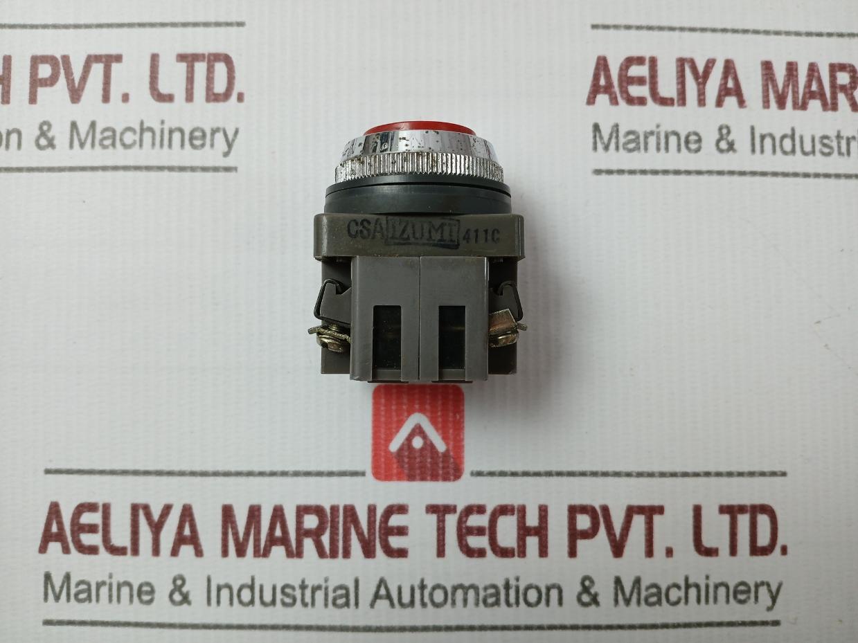 Izumi 411C Push-button Switch Red 600V