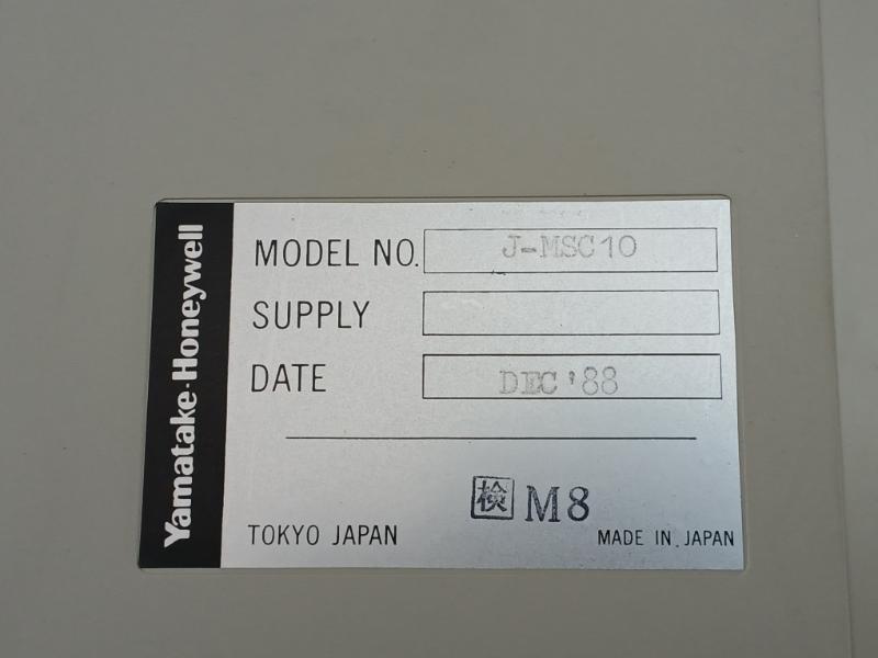 J-msc10 Control Module Yamatake-honeywell