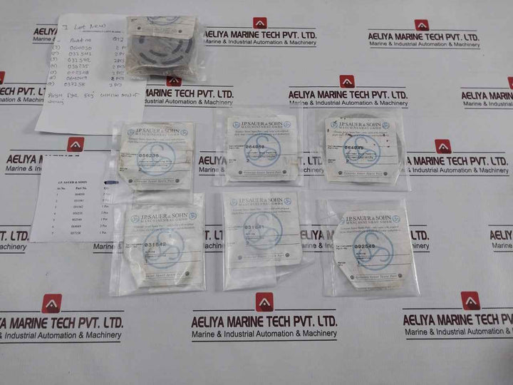 J.P. Sauer & Sohn 056235 Precision Sealing Ring Kit 031542