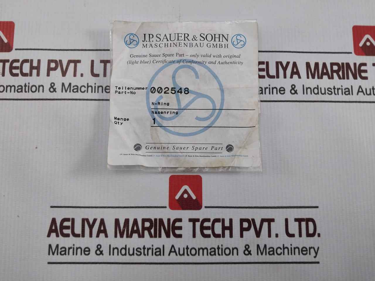 J.P. Sauer & Sohn 056235 Precision Sealing Ring Kit 031542