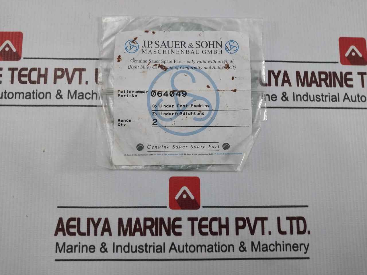 J.P. Sauer & Sohn 056235 Precision Sealing Ring Kit 031542