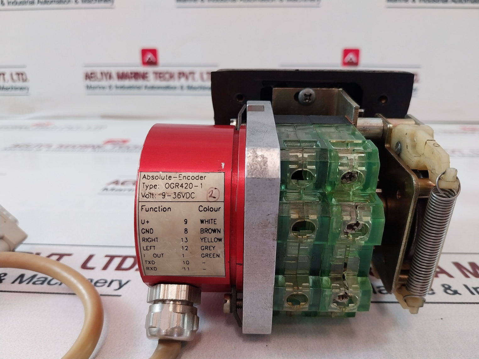 J.R. Merritt Ogr420-1 Absolute-encoder Transmitter 9-36Vdc