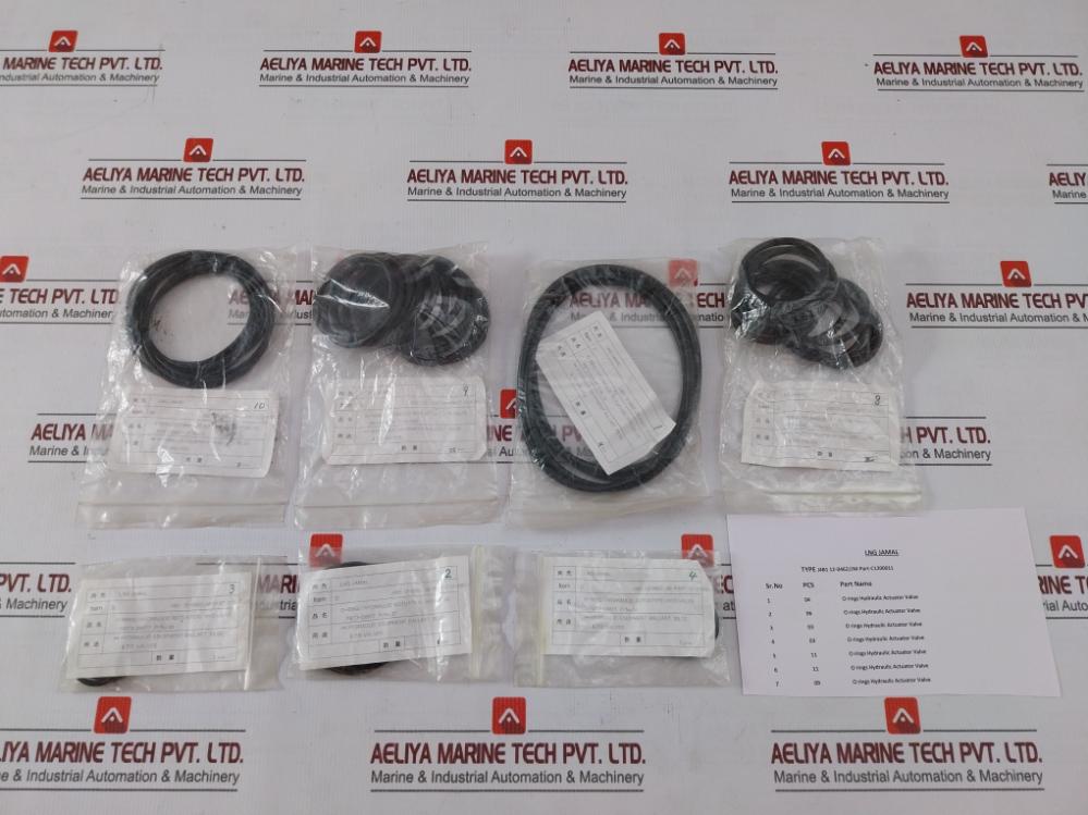 J4B1 12-0462/Jm-part-c12-00011 O-ring Hydraulic Actuator And Valve Kit