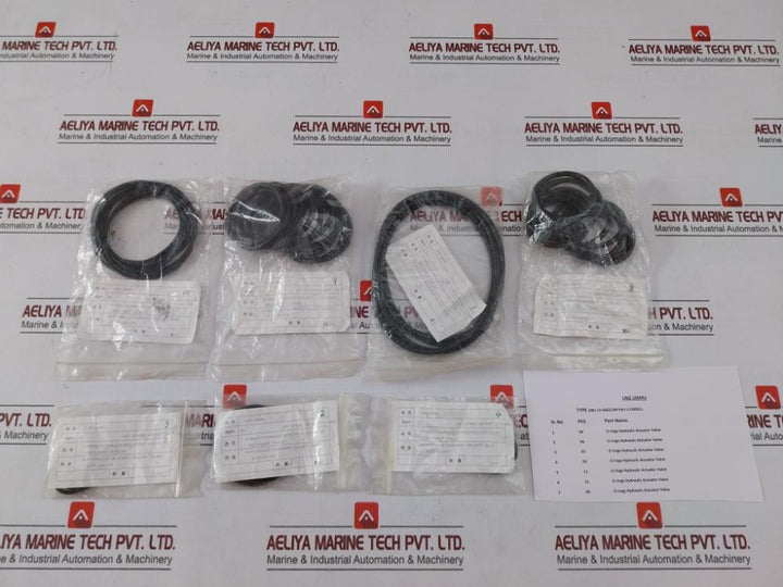 J4B1 12-0462/Jm-part-c12-00011 O-ring Hydraulic Actuator And Valve Kit
