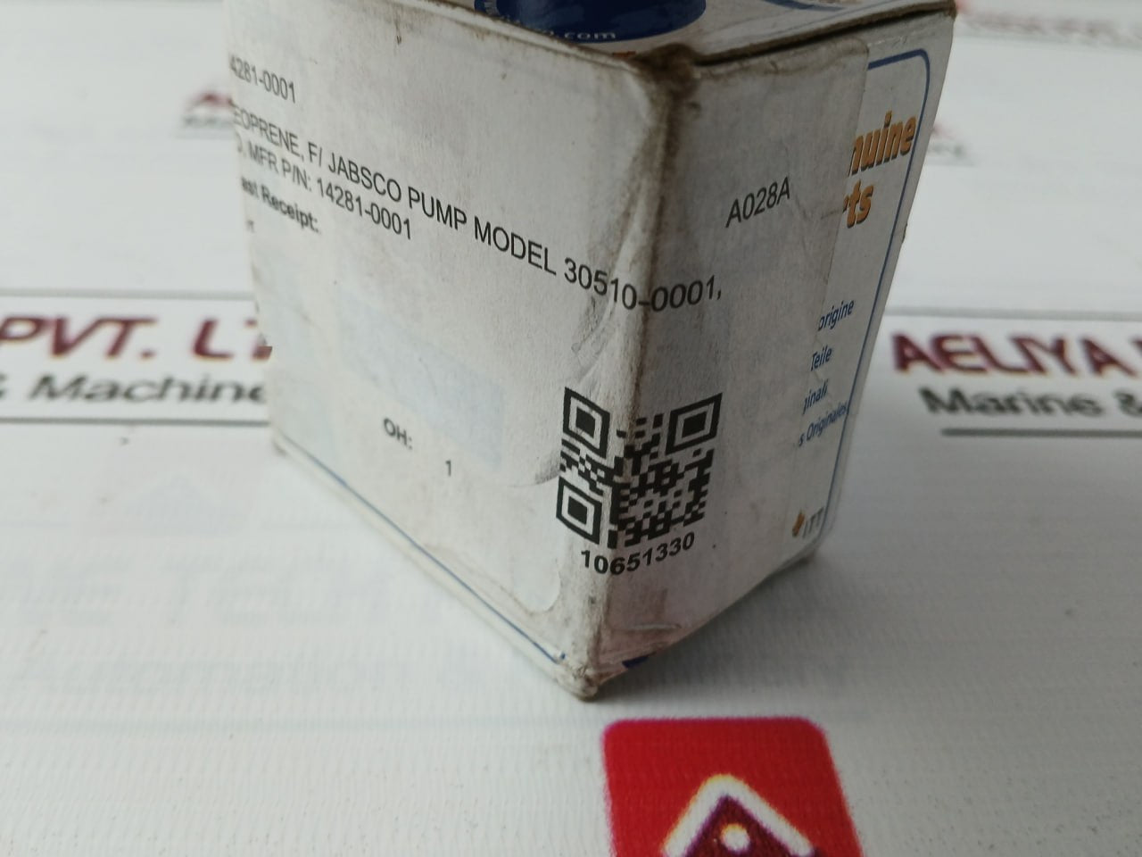 Jabsco 14281-0001 Flexible Rubber Impeller ,Neoprene 14281 1