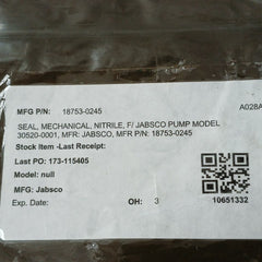 Jabsco 18753-0245 Pump Mechanical Seal