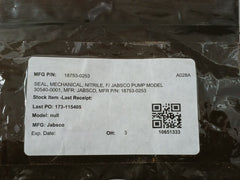Jabsco 18753-0253 Mechanical Seal F/ Pump Model 30540-0001
