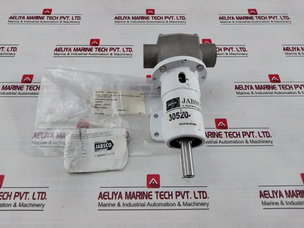 Jabsco 30520-0003 Neat Fluid Pump 10154840