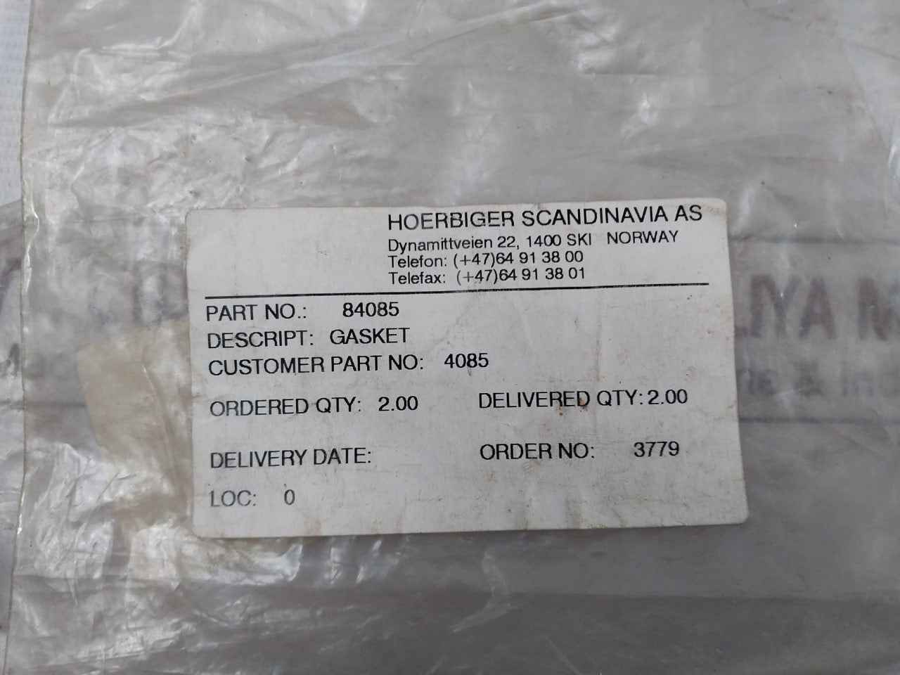 James Walker 1.0 Mm Gaskoid Gasket Air Filter Duct 731.301.00144