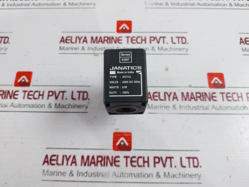 Janatics Ac11A Pneumatic Valve Coil 220V Ac 50Hz