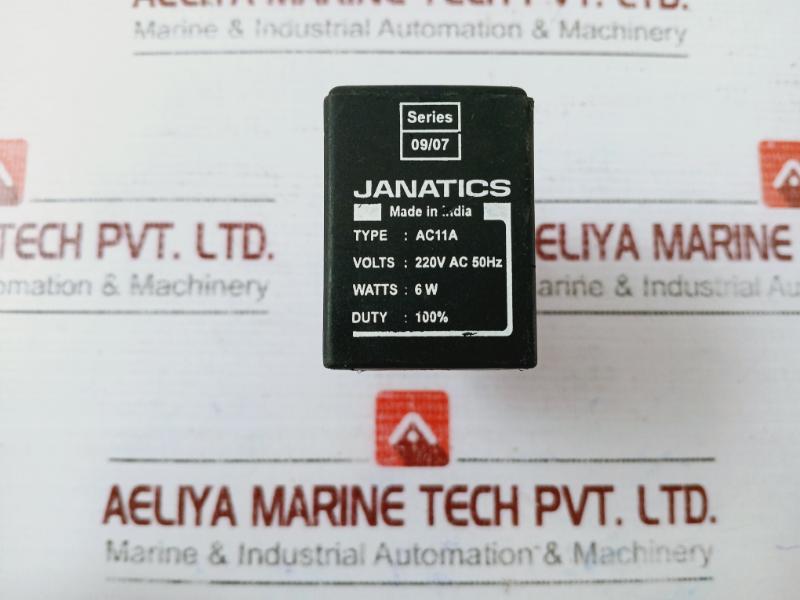 Janatics Ac11A Solenoid Valve Coil Pneumatic 220V Ac 6W 50Hz