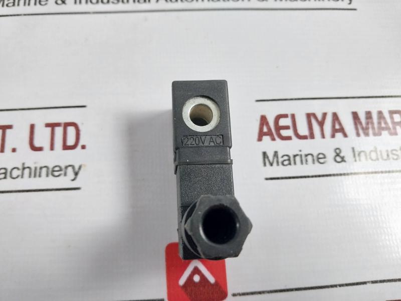 Janatics Ac34A Solenoid Valve Coil, 220V Ac 50Hz, 3.6Va, Duty 100%